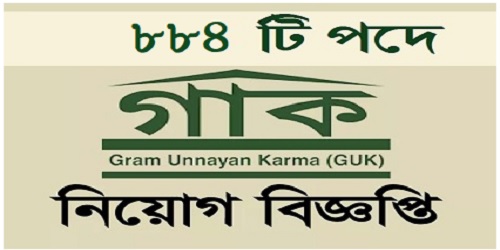 Gram Unnan Karma(GUK) published a Job Circular.