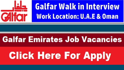 Galfar Emirates Job Vacancies