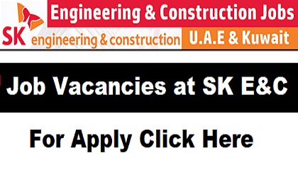 Job Vacancies at SK E&C
