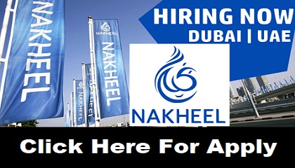 Nakheel Direct Staff Recruitment