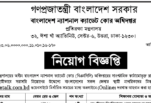 Bangladesh National Cadet Corps (BNCC) Job Circular