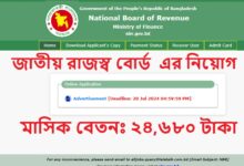 National Board of Revenue Ministry of Finance