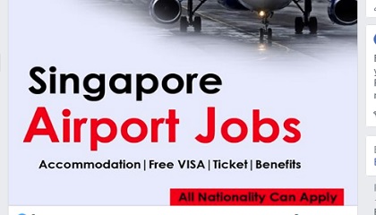 FREE STAFF RECRUITMENT AT SINGAPORE AIRPORT