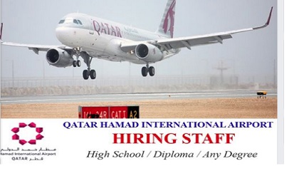 Hamad International Airport -QATAR GOVERNMENT JOBS !