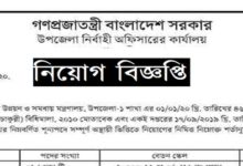 Office of the Upazila Nirbahi Officer Job Circular