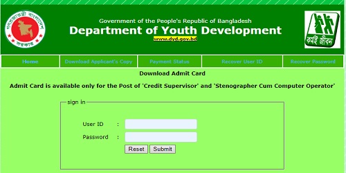 Department of Youth Development