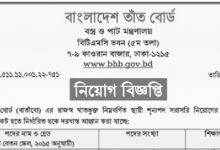 Ministry of Textiles and Jute Job Circular