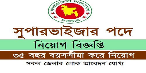 Jobs Circular at Supervisor Post