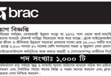 BRAC published a Job Circular.