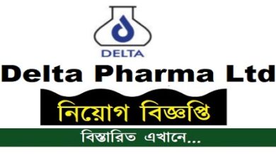 Delta Pharma Ltd published a Job Circular