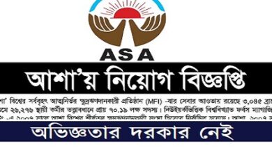 Career Opportunity at ASA NGO