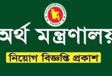 Ministry of Finance Job Circular 2024