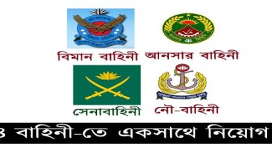 Job Circular Bangladesh Defense