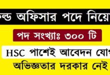 Field Officer Job Circular.