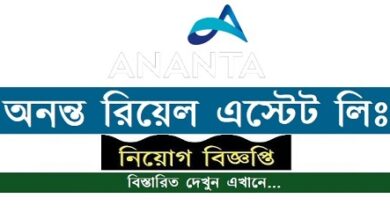 Ananta Real Estate Ltd Job Circular