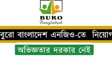 BURO Bangladesh in job circular