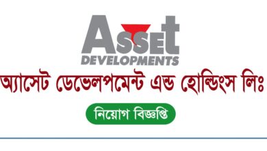 Asset Developments & Holdings Ltd. Job Circular