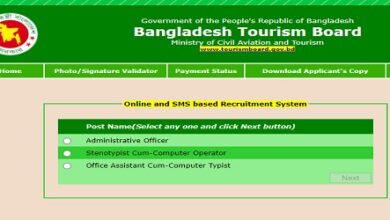 Bangladesh Tourism Board All Job Circular