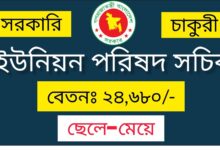 Union Parishad Secretary Job Circular 2023