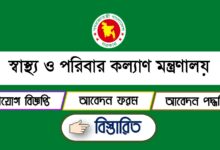 Ministry Of Health And Family Welfare Job Circular