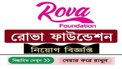 Rova Foundation Job Circular