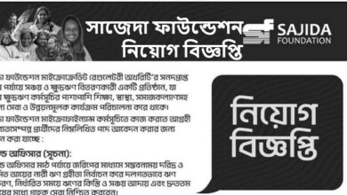 SAJIDA FOUNDATION Job Circular 2024