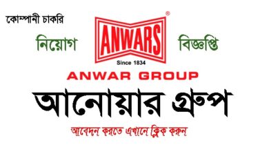Anwar Group of Industries Job Circular