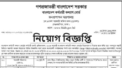 Bangladesh Karmachari Kallyan Board Job Circular 2024