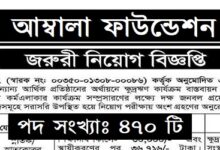 Ambala Foundation Job Circular