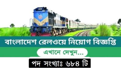 Bangladesh Railway New Job Circular