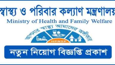 Ministry Of Health And Family Welfare Job Circular 2024