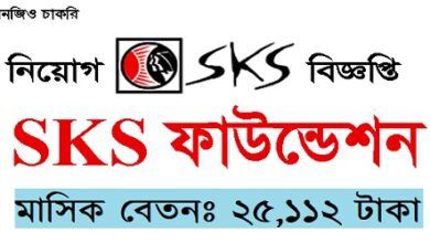 SKS Foundation New Job Circular