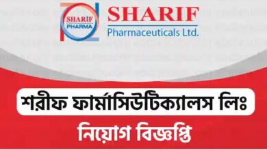Sharif Pharmaceuticals Limited Job Circular 2023