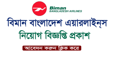 Biman Bangladesh Airlines Ltd Job Circular 2024