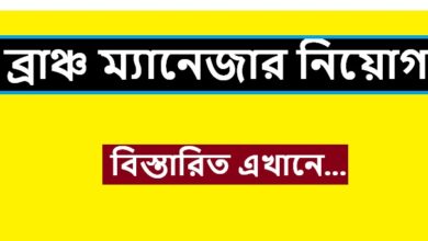 Branch Manager (BM) Job Circular