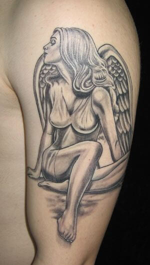 Guardian Angel Tattoos 4