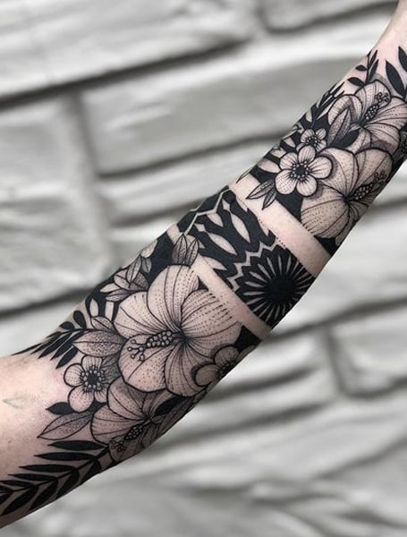 Sleeve Forearm Tattoo