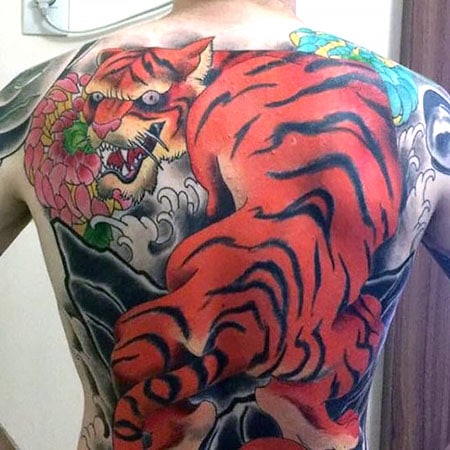 Japaneese Tiger Tattoo 2
