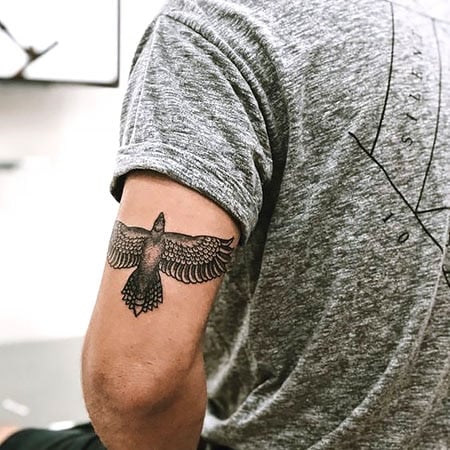 Eagle Arm Tattoo 2