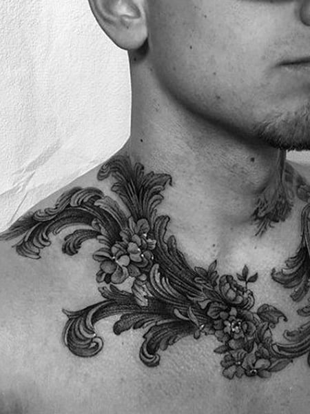 Collarbone Tattoo Cover Up