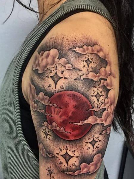 Blood Moon Tattoo