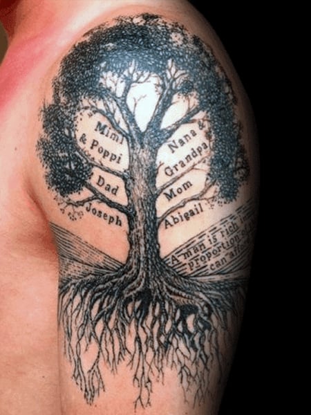 Family Tree Tattoo
