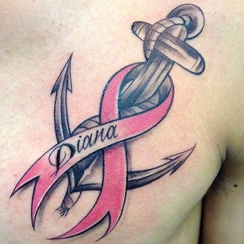 Anchor Name Tattoo 1