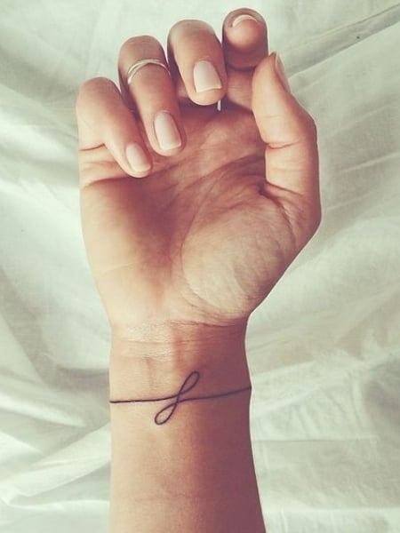 Simple Wrist Tattoo 