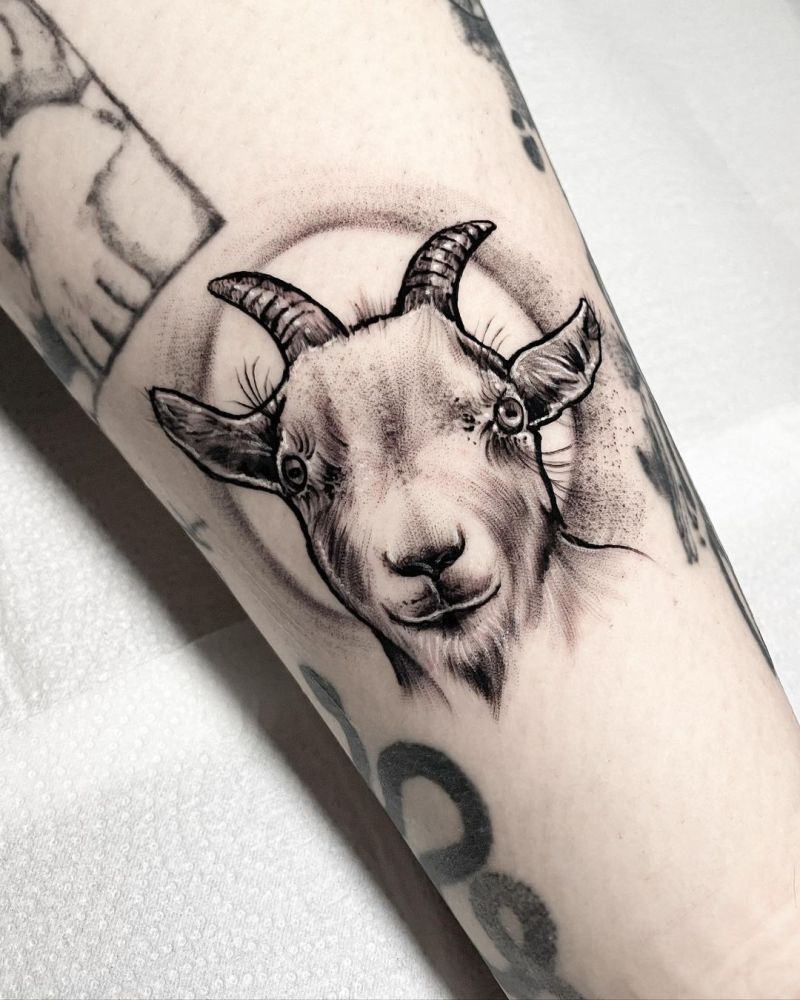 Goat Tattoos 4