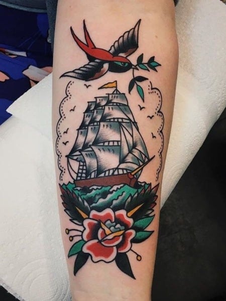 Ship Tattoo 