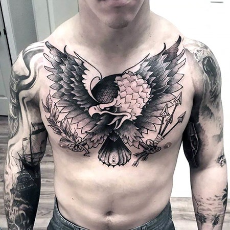 Eagle Arrow Tattoo