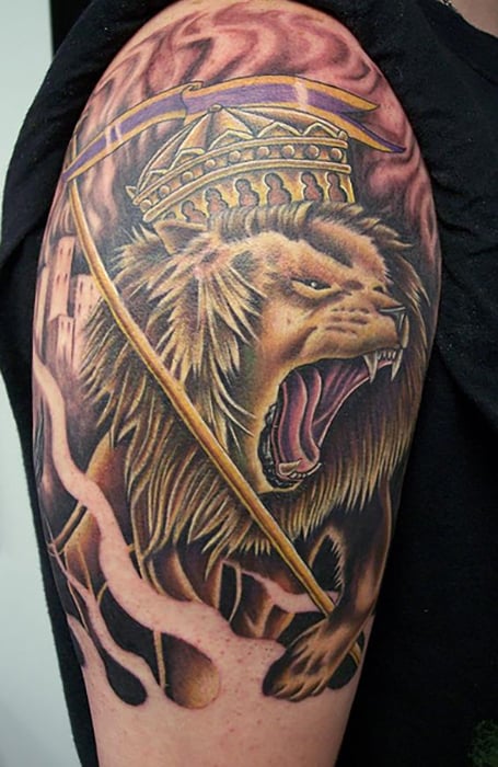 Lion Of Judah Tattoo