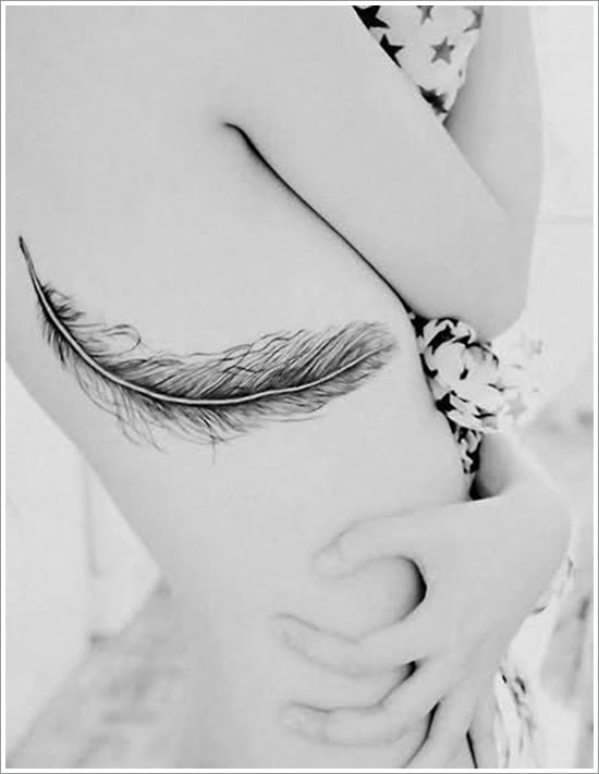 Feather Tattoo Designs (38)