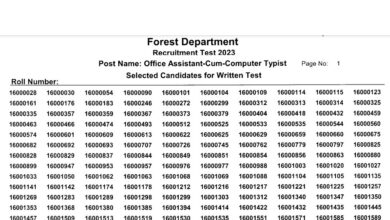 CCFFD OACCT Exam Result 2023